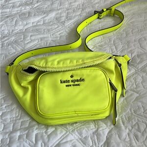 Kate Spade Vibrant Yellow Belt Bag